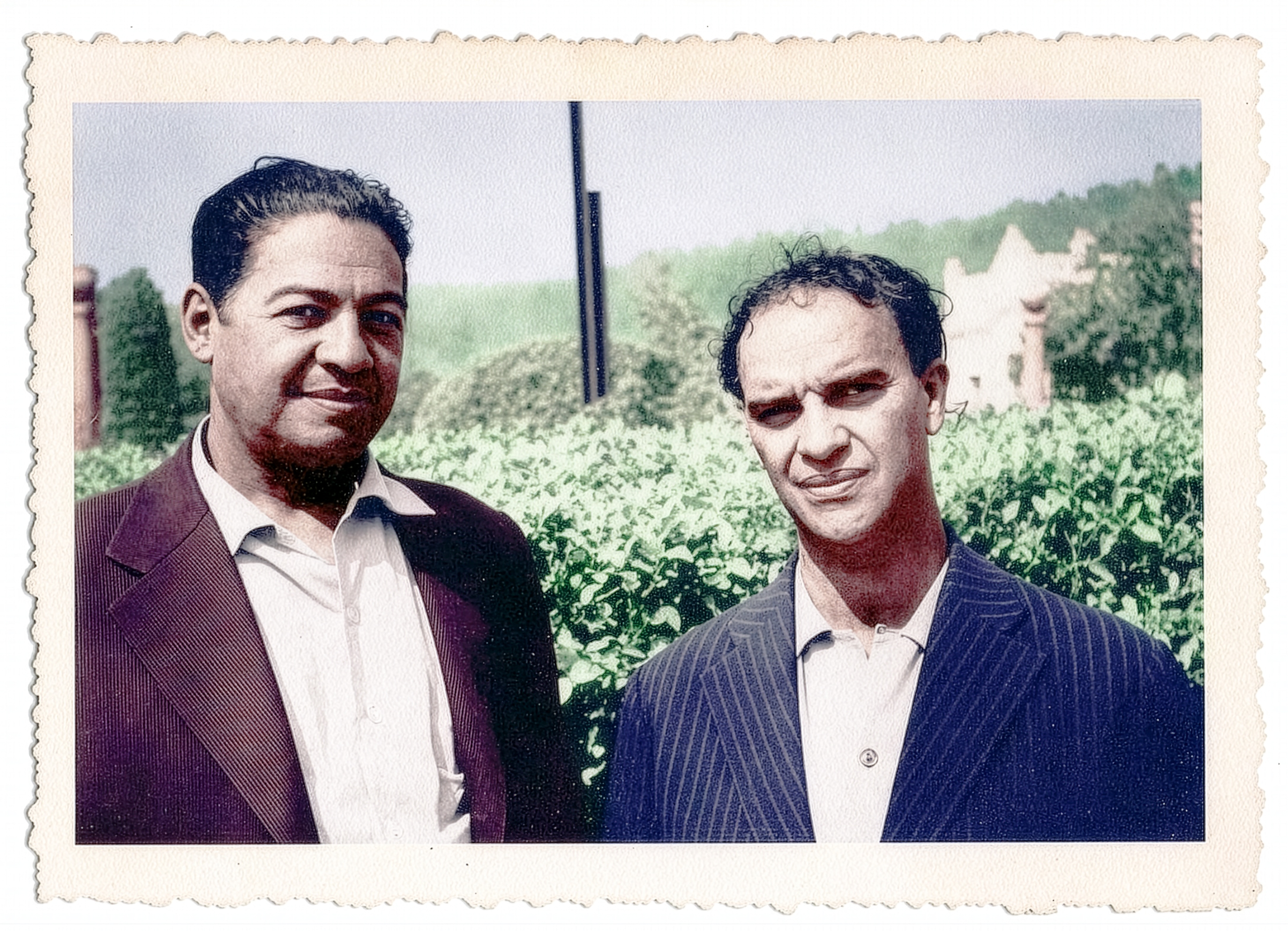 Chico Xavier e Geraldo Lemos Neto